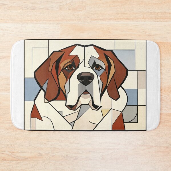 Item preview, cubist animal artwork designed and sold by forget45studio.