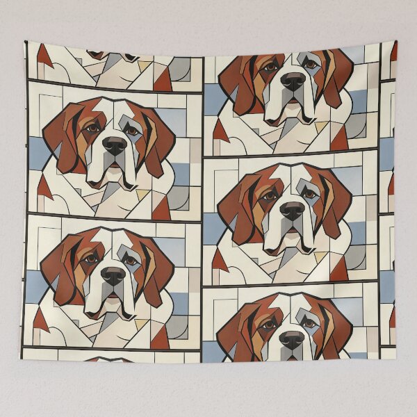 Item preview, cubist animal artwork designed and sold by forget45studio.