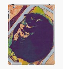 Sleepy cat iPad Case/Skin