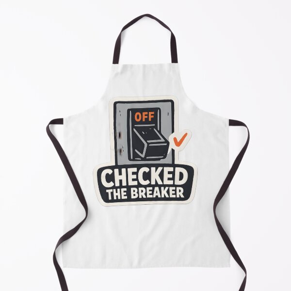 Item preview, Checked The Breaker Electrician Funny Minimal Design designed and sold by Naviora.