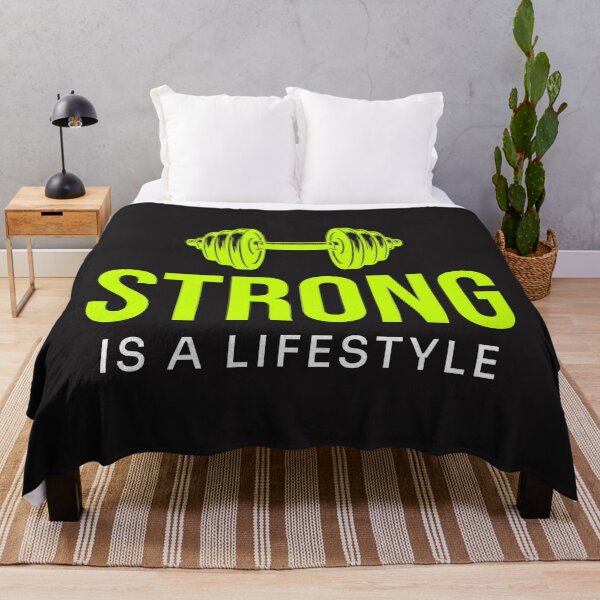 Item preview, Strong Is a Lifestyle Gym Tshirt designed and sold by CreativeFrndz.