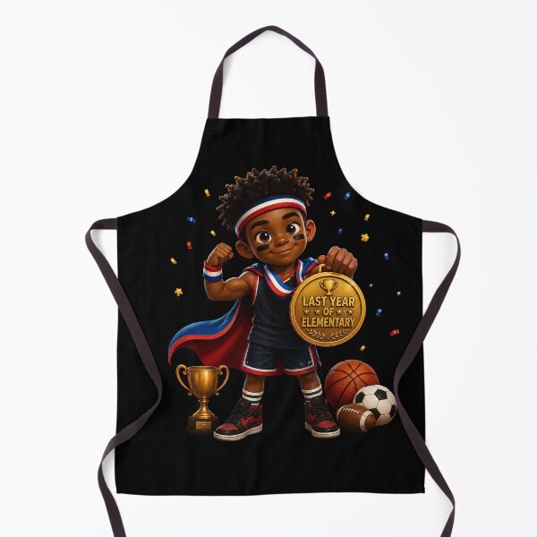 Item preview, First Day of My Last Year in Elementary,Little Champion Last Year Of Elementary School Sports MVP Boy designed and sold by Crystal-Tree.