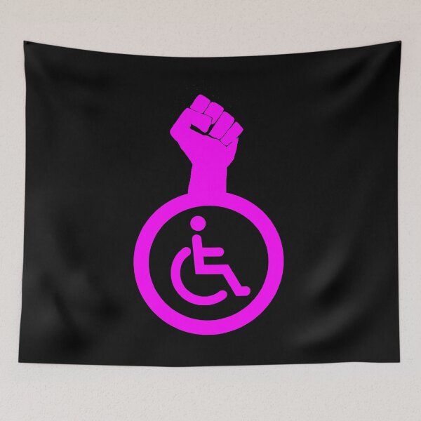 Item preview, Disability Equality Rights - Pink designed and sold by Danny Germansen.