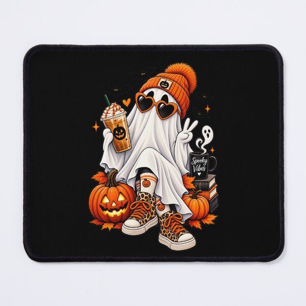 Item preview, Pumpkin Spice Ghost Spooky Vibes designed and sold by Corvoria.