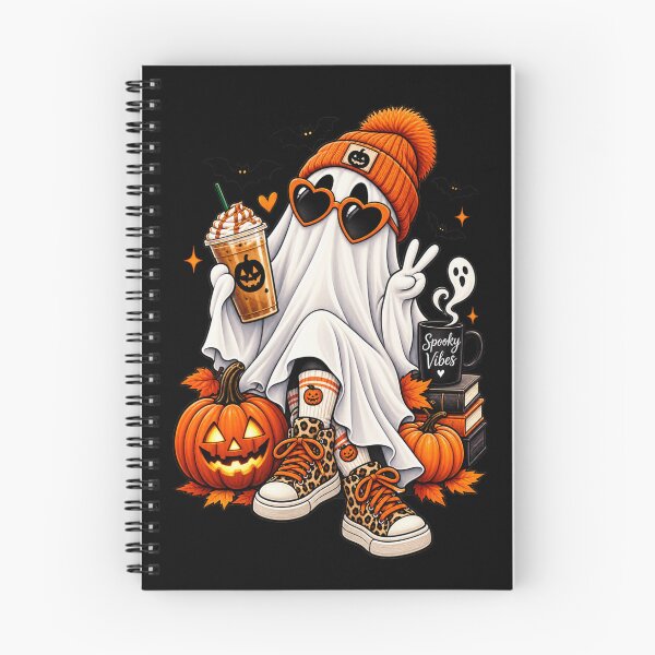 Item preview, Pumpkin Spice Ghost Spooky Vibes designed and sold by Corvoria.
