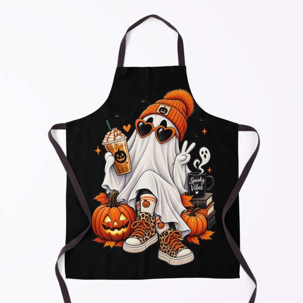 Item preview, Pumpkin Spice Ghost Spooky Vibes designed and sold by Corvoria.