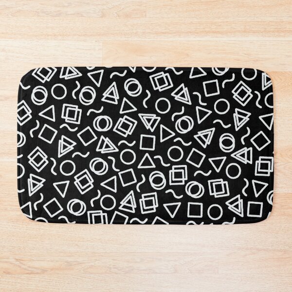 Item preview, Arcade carpet (black and white) designed and sold by Crumb and Crow.