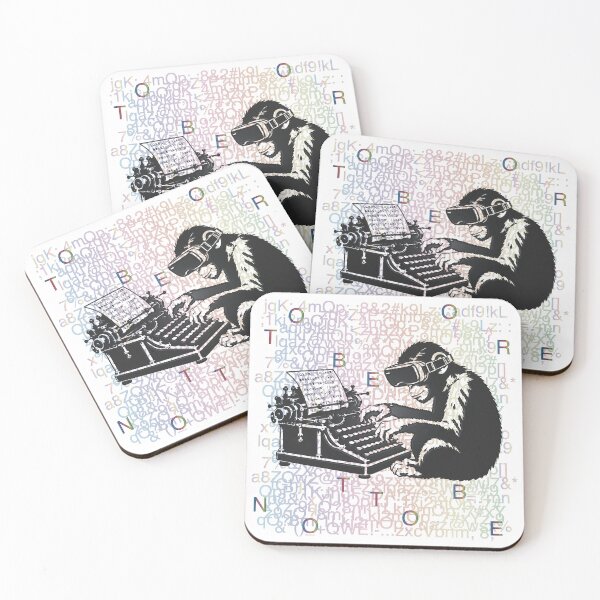 Item preview, Infinite_Monkey_Theorem designed and sold by AURA-HYSTERICA.
