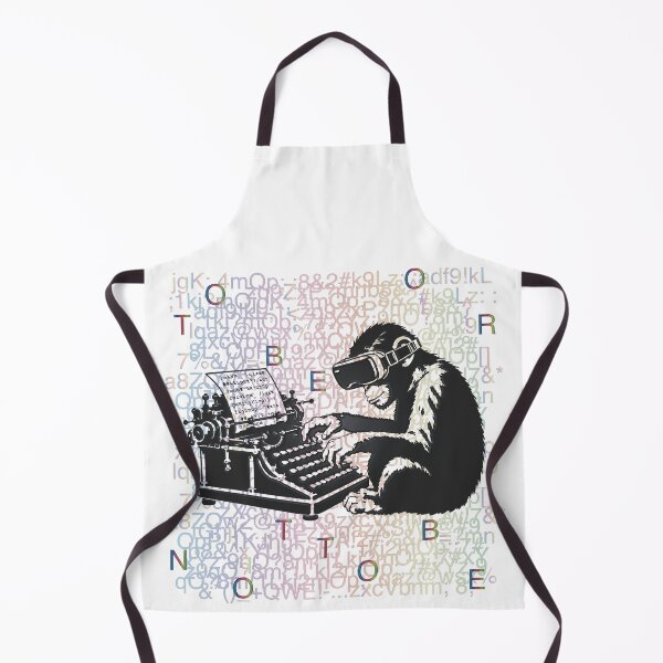 Item preview, Infinite_Monkey_Theorem designed and sold by AURA-HYSTERICA.
