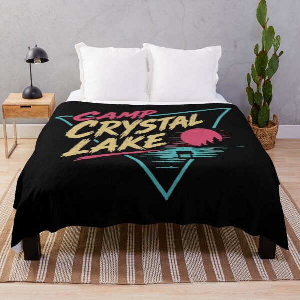 Item preview, Camp Crystal Lake Retro Design designed and sold by ChunkByChunk.