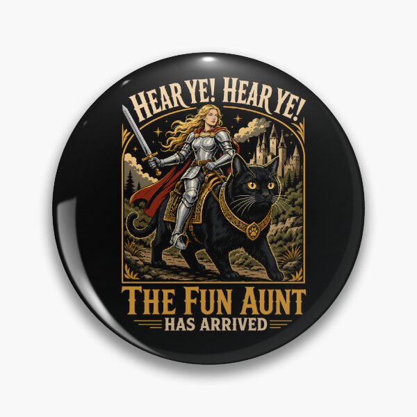 Item preview, Hear Ye, Hear Ye, The Fun Aunt Has Arrived designed and sold by gordonbwyashop.