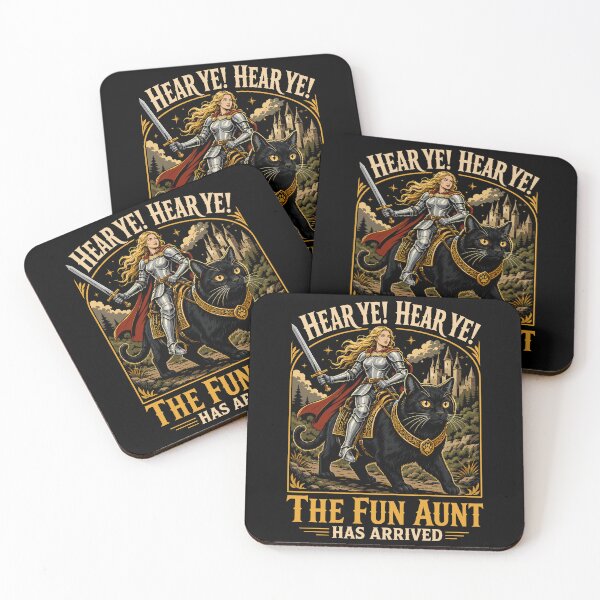 Item preview, Hear Ye, Hear Ye, The Fun Aunt Has Arrived designed and sold by gordonbwyashop.