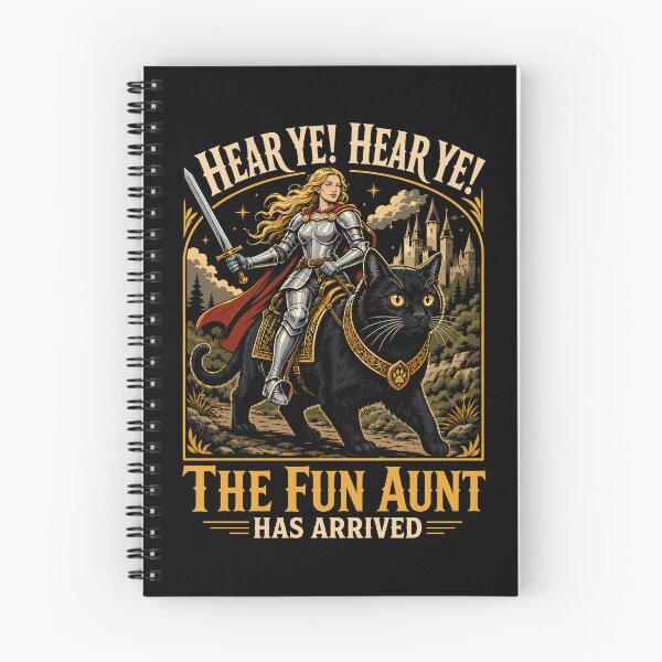 Item preview, Hear Ye, Hear Ye, The Fun Aunt Has Arrived designed and sold by gordonbwyashop.