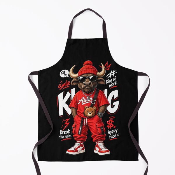 Item preview, Cool Buffalo Streetwear King – Funny Bison Break the Rules designed and sold by limos.