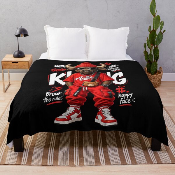 Item preview, Cool Buffalo Streetwear King – Funny Bison Break the Rules designed and sold by limos.