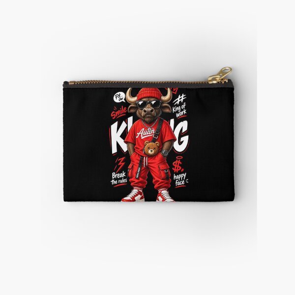 Item preview, Cool Buffalo Streetwear King – Funny Bison Break the Rules designed and sold by limos.