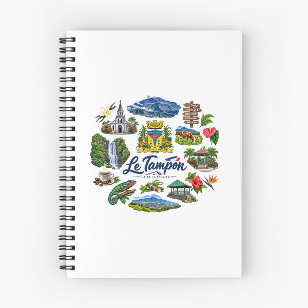 Item preview, Le Tampon Réunion Island France Travel Sticker – La Réunion Tropical Volcano Souvenir designed and sold by Voici.