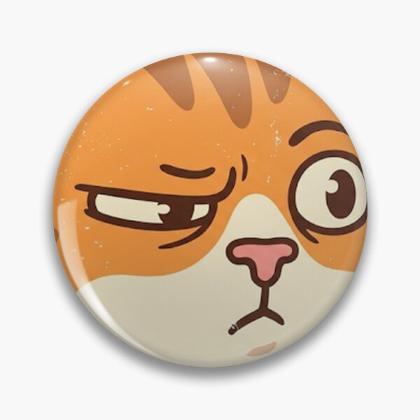 Item preview, Suspicious Side Eye Cat Retro Sticker designed and sold by RoyArt0.