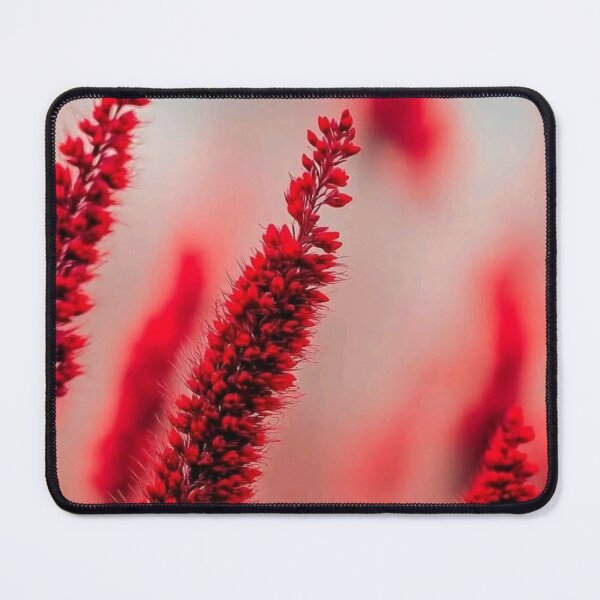 Item preview, Crimson Red Salvia Flowers Soft Bokeh Nature Photography designed and sold by LYAN-STORE.