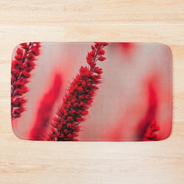 Item preview, Crimson Red Salvia Flowers Soft Bokeh Nature Photography designed and sold by LYAN-STORE.