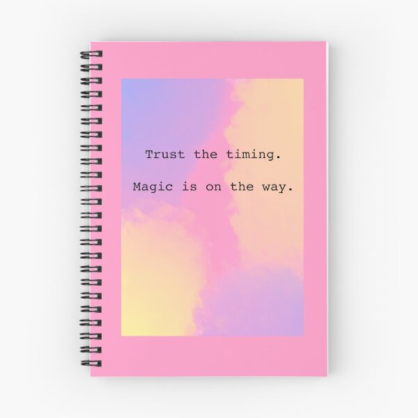 Item preview, Trust the timing. Magic is on the way. designed and sold by diamondqueenmindset.