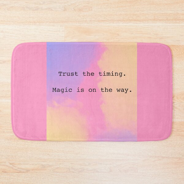 Item preview, Trust the timing. Magic is on the way. designed and sold by diamondqueenmindset.