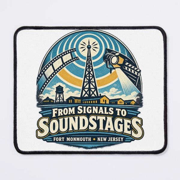 Item preview, From Signals to Soundstages – Fort Monmouth New Jersey designed and sold by Past in Threads.