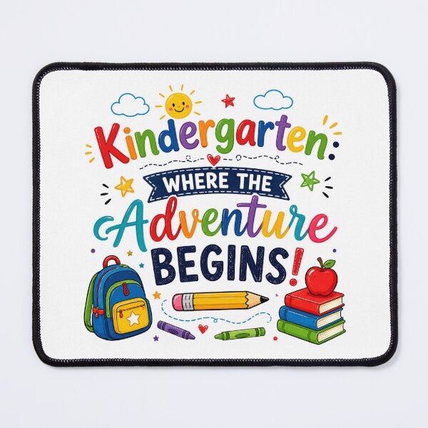 Item preview, Colorful Back to School Kids Design, Kindergarten Fun designed and sold by Right-UR.