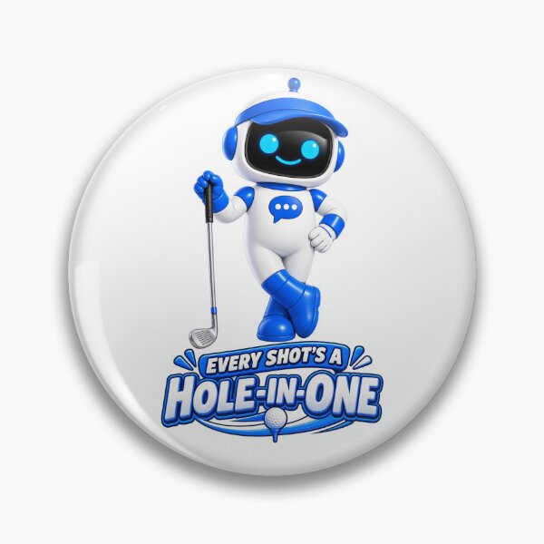 Item preview, Chatty SqueezBot. Every Shot's A Hole-In-One designed and sold by BSCI Designs.