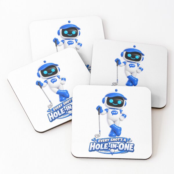 Item preview, Chatty SqueezBot. Every Shot's A Hole-In-One designed and sold by BSCI Designs.