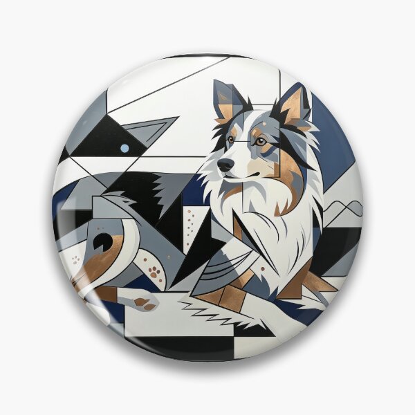 Item preview, cubist animal artwork designed and sold by forget45studio.