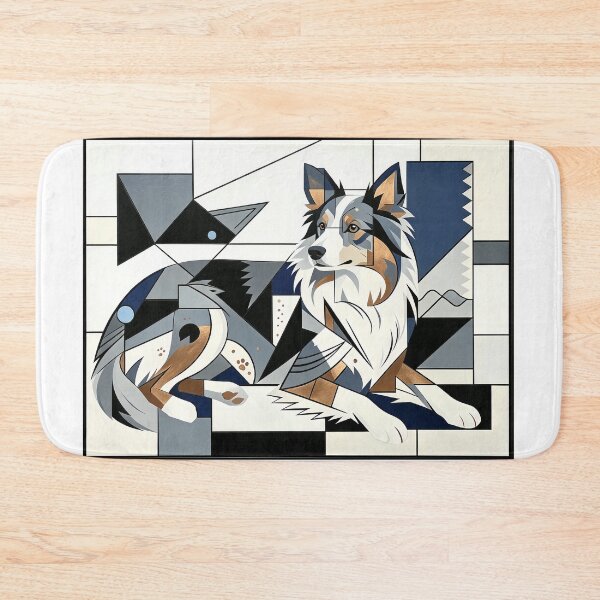 Item preview, cubist animal artwork designed and sold by forget45studio.
