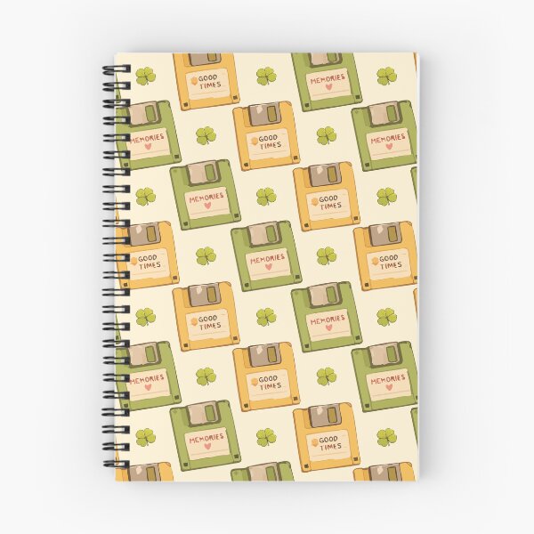 Item preview, 90s Floppy Disk and Nostalgic Memories Retro Pattern 1 designed and sold by SimplePoDesign.