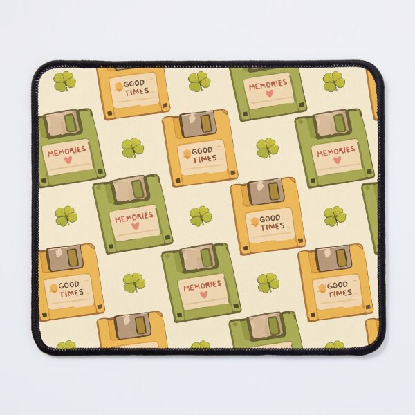 Item preview, 90s Floppy Disk and Nostalgic Memories Retro Pattern 1 designed and sold by SimplePoDesign.