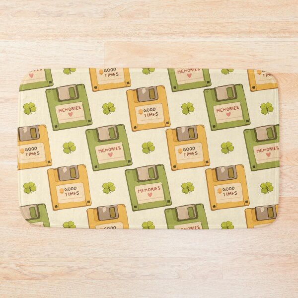 Item preview, 90s Floppy Disk and Nostalgic Memories Retro Pattern 1 designed and sold by SimplePoDesign.
