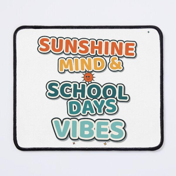 Item preview, Sunshine Mind & School Days Vibes Retro Groovy T-Shirt designed and sold by School Doodles Co.