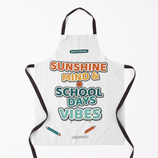 Item preview, Sunshine Mind & School Days Vibes Retro Groovy T-Shirt designed and sold by School Doodles Co.