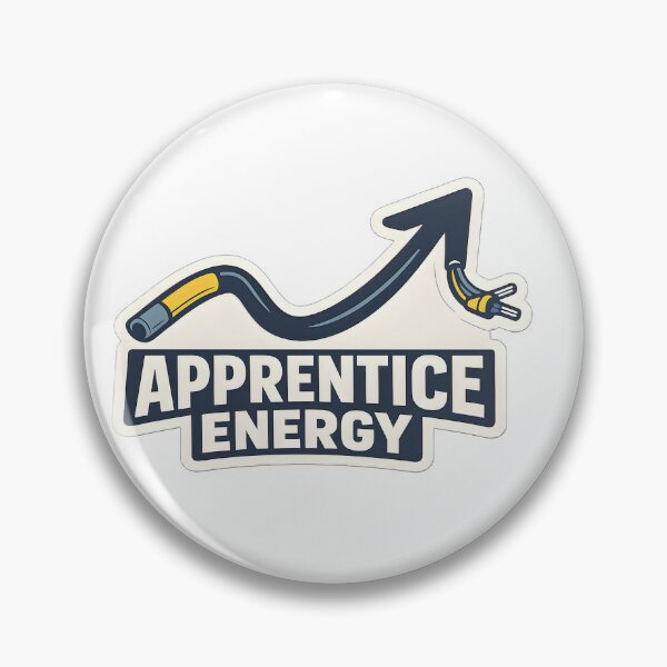 Item preview, Apprentice Energy Electrician Trade Minimal Design designed and sold by Naviora.