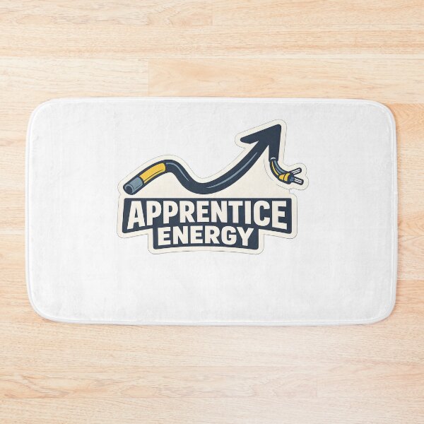 Item preview, Apprentice Energy Electrician Trade Minimal Design designed and sold by Naviora.
