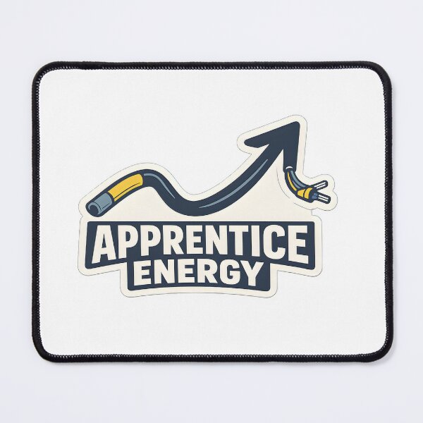 Item preview, Apprentice Energy Electrician Trade Minimal Design designed and sold by Naviora.