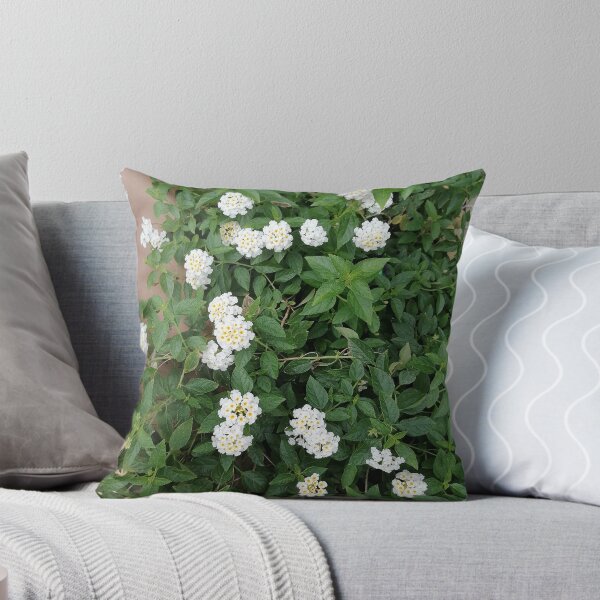 Item preview, White lantana blossoms in the garden designed and sold by PhuongVoArt.