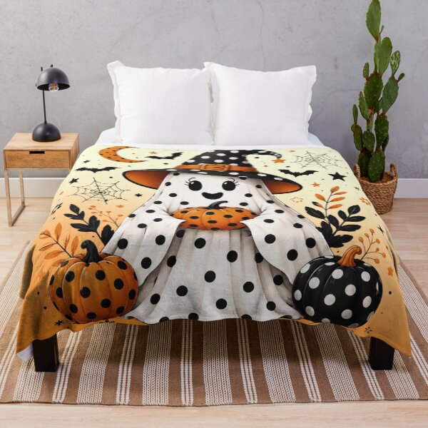 Item preview, Sofa and Beds 18x18 Halloween Throw Pillow designed and sold by Xpression876.