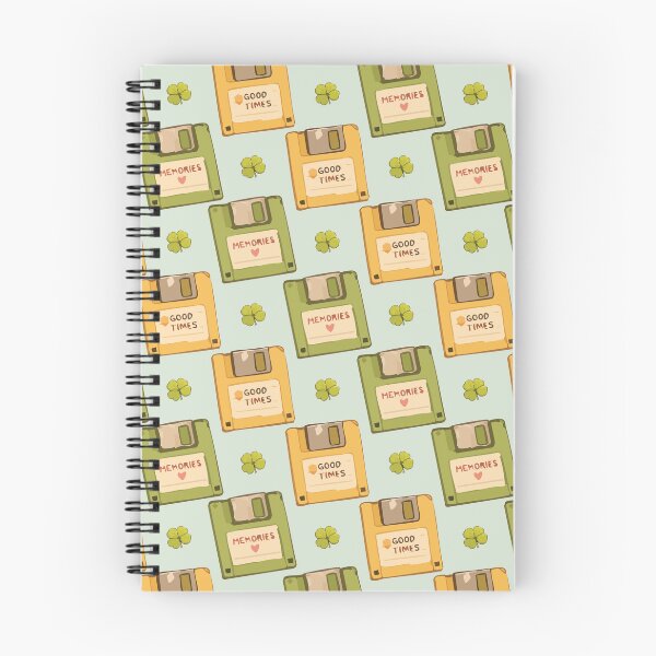 Item preview, 90s Floppy Disk and Nostalgic Memories Retro Pattern 2 designed and sold by SimplePoDesign.
