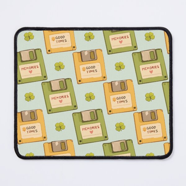 Item preview, 90s Floppy Disk and Nostalgic Memories Retro Pattern 2 designed and sold by SimplePoDesign.