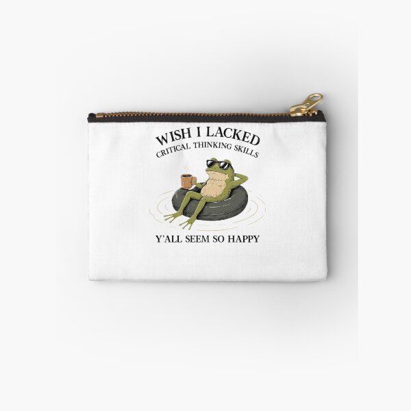 Item preview, Wish I Lacked Critical Thinking Skills Y'all Seem So Happy  designed and sold by nosu-art-pod.