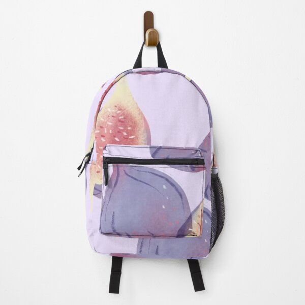 Item preview, Purple Figs Watercolor Slice Pastel Lilac Fruit Seamless Pattern designed and sold by LYAN-STORE.