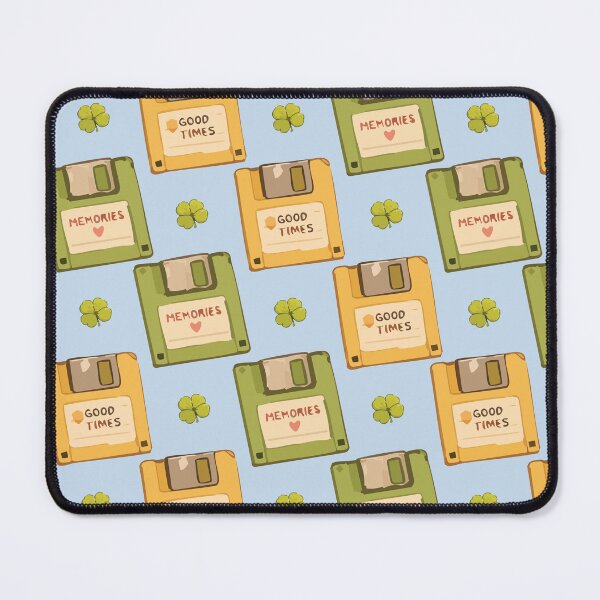 Item preview, 90s Floppy Disk and Nostalgic Memories Retro Pattern 3 designed and sold by SimplePoDesign.