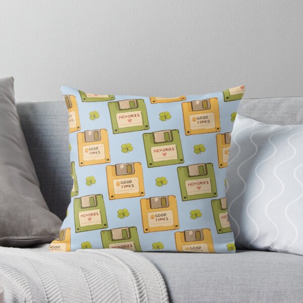 Item preview, 90s Floppy Disk and Nostalgic Memories Retro Pattern 3 designed and sold by SimplePoDesign.
