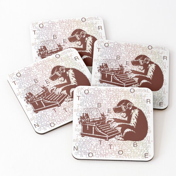 Item preview, Infinite_Monkey_Theorem designed and sold by AURA-HYSTERICA.