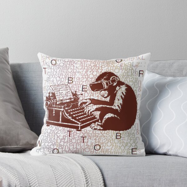 Item preview, Infinite_Monkey_Theorem designed and sold by AURA-HYSTERICA.